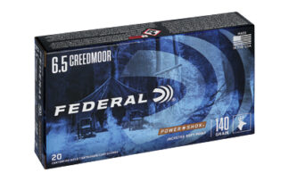 Federal PowerShok 6.5 Creedmoor 140 gr Soft Point 20 Rounds