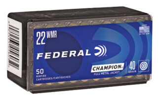 Federal Ammunition Champion .22 WMR 40 gr FMJ 50 rd