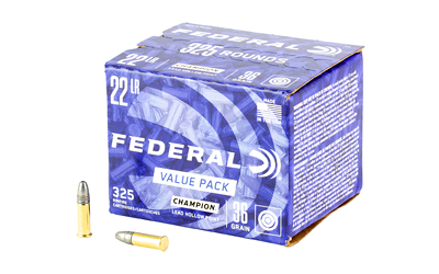 Federal 749 22 LR 36 Gr Lead Hollow Point, 325 Rounds