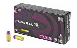 Federal American Eagle Syntech Training Match .40 S&W 180 gr TSJ 50 Rounds