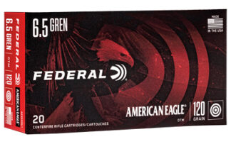 Federal American Eagle 6.5mm Grendel Open Tip Match 20-Round Box