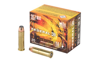 Federal Fusion 357 Magnum 158 Gr Hollow Point Ammo, 20 Rounds Per Box