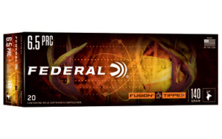 Federal Fusion Tipped 6.5 PRC 140 gr Polymer Tip, 20 Rounds