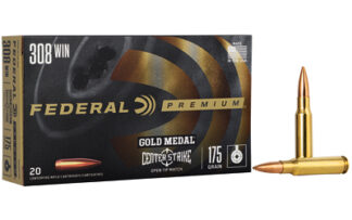 Federal Gold Medal .308 / 7.62 NATO 175gr Open Tip Match 20rd