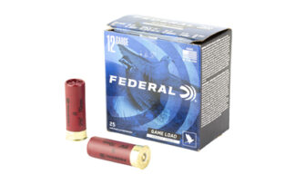 Federal Game Load 12 Gauge 2 3/4 in #8 Lead Shot, 1 1/8 oz, 25 Rounds