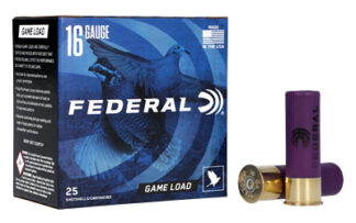 Federal Game-Shok Upland 16 Gauge 2.75 in #6 Lead Shot, 1 oz, 25 Rounds