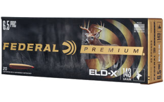 Federal Premium ELD-X 6.5 PRC 143 gr Polymer Tip, 20 Rounds