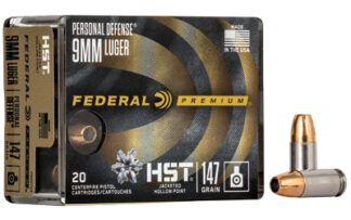 Federal Premium HST 9mm 147gr JHP 20 Rounds