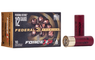 Federal Premium Force X2 12 Gauge 2.75 in 9-Pellet 00 Buck 10 Rounds