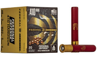 Federal Ammunition Federal Premium .410 Bore 3 in #4 Buckshot 20 Rounds