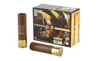 Federal Grand Slam 10 Gauge 3.5 in #4 Shot, 2 oz, 10 Rounds