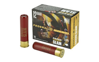 Federal Premium Grand Slam 12 Gauge 3.5 in #5 Shot, 2 oz Shot, FlightControl Flex, 10 Rounds/Box