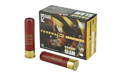 Federal Premium Grand Slam 12 Gauge 3.5 in #5 Shot, 2 oz Shot, FlightControl Flex, 10 Rounds/Box
