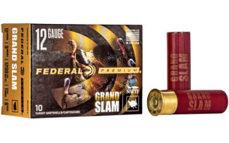 Federal Premium Grand Slam 12 Gauge 3 in #6 Shot, 1.75 oz, 10 Rounds Per Box