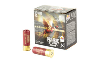 Federal Prairie Storm 12 Gauge 2.75 in #4 Shot 1-1/4 oz Shot 25 Rounds