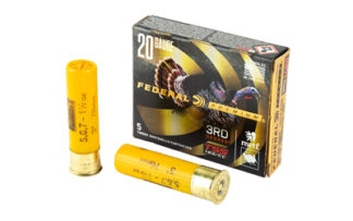 Federal 3rd Degree 20 Gauge 3 in 5/6/7 Shot 1-7/16 oz Payload 5 Rounds