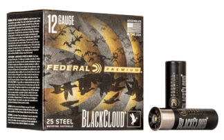 Federal Black Cloud FS Steel 12 Gauge 3 in #3 Shot 1-1/4 oz Steel 25 Rounds