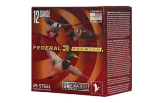 Federal Ultra Steel 12 Gauge 3 in BB Steel Shot 1-1/4 oz, 25 Rounds