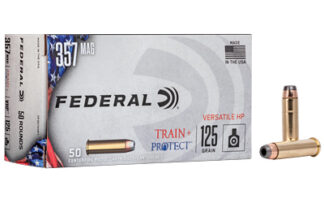 Federal Ammunition Train & Protect .357 Magnum 125 gr VHP 50 Rounds