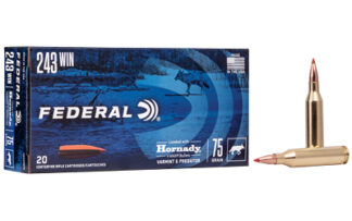 Federal Varmint & Predator .243 Winchester 75 gr V-Max 20-Round Box