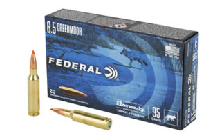 Federal Varmint & Predator 6.5mm Creedmoor 95 gr V-Max (20 Rounds)