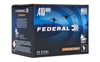 Federal Speed-Shok .410 Bore 3 in #6 Steel Shot 25 Rounds