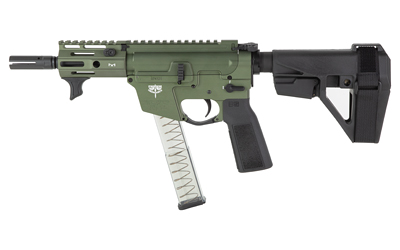 Freedom Ordnance FX9 Elite Semi-Auto 9mm 4 in Barrel Manual Safety 32-Round OD Green