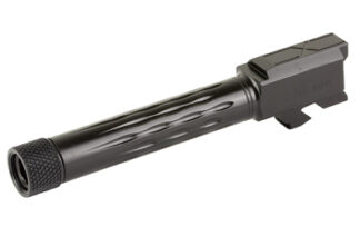 FAXON Match Series 9mm Threaded Pistol Barrel, 4.5 in, 1:10 Twist, Black Nitride, for Glock 19/19X/45