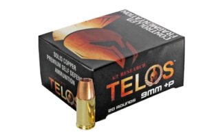 G2 Research Telos 9mm +P Solid Copper 92 Grain, 20-Round Box