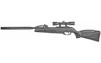 Gamo Swarm Whisper .17 Caliber 19.1 in Barrel 10-Round Rotary Air Rifle, Matte Black