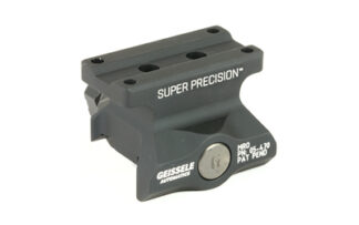 Geissele Automatics Super Precision MRO Mount, Trijicon MRO, Lower 1/3 Co-Witness, Black