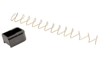 Ghost G43 MiniMed Magazine Extension Extension, Black, Adds 2 Rounds