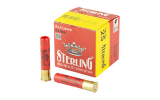 Global Ordnance Sterling Exclusive Series 410 Bore 2.5" #8 Shot Shell (25 Rounds)