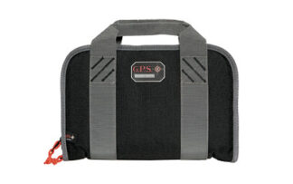 G*Outdoors GPS Double Pistol Case Black, 12 in Length