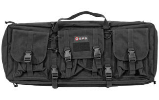 G Outdoors GPS Tactical Double Rifle Case 28 in Black