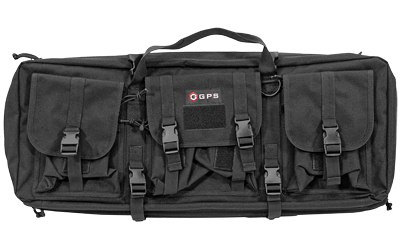 G Outdoors GPS Tactical Double Rifle Case 28 in Black