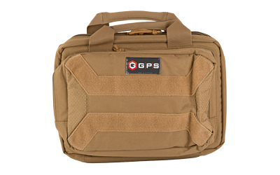 G*Outdoors GPS Pistol Case 15 in FDE 600D Polyester