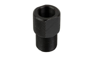 GrovTec Thread Adapter 1/2x28 to 5/8x24, Black Oxide Steel, 5.2500 in