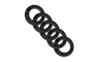 GrovTec GTHM320 .308 Winchester Crush Washer 5/8-24 TPI Black Oxide Steel (5-Pack)