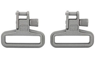 GrovTec Mil-Force Swivel Set 1.25 in Black Zinc Phosphate Steel Swivels