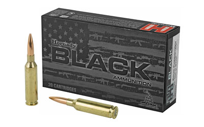 Hornady Black 6mm Creedmoor 105 gr Boat Tail Hollow Point (BTHP), 20-Round Box
