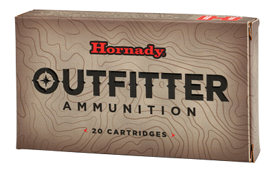 Hornady Outfitter .375 Ruger 250 gr CX Nickel-Plated Rifle Ammunition (20 Rounds)