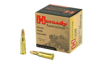 Hornady Custom .218 Bee 45 Grain Hollow Point Ammunition, 25 Rounds Per Box
