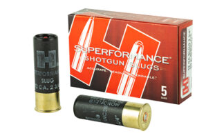 Hornady Superformance 12 Gauge 300 Grain MonoFlex Slug, 2.75 in, 5-Round Box