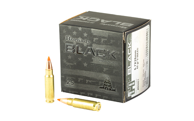 Hornady Black 5.7 x 28mm 40 Grain V-Max Ammo (25 Rounds Per Box)