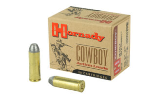 Hornady Custom Cowboy .45 Long Colt 255 gr Lead Flat Nose 20-Round Box