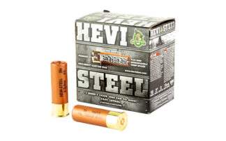 Hevishot HEVI-Steel 12 Gauge 3 in #2 Steel Shot 1 1/4 oz, 25 Rounds Per Box
