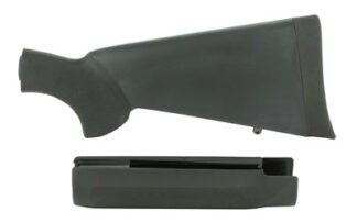 Hogue Mossberg 500 12 Gauge Overmolded Shotgun Stock Set (Black, with Forend)