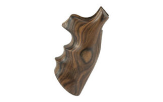 Hogue Fancy Hardwood Revolver Grip for S&W K/L Square Butt, Pau Ferro Wood