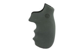 Hogue OverMolded Monogrip Rubber Grip with Finger Grooves for Colt Detective Special/DB Black